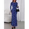 imagePRETTYGARDEN Womens Floral Bodycon Maxi Dress 2025 Fall Elegant Mesh Long Sleeve Formal Wedding Guest Cocktail DressesRoyal Blue