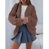 imagePRETTYGARDEN Cardigan Sweaters for Women Trendy Fall Fashion 2025 Long Sleeve Chunky Knit Cardigans Winter Clothing OutfitsCoffee