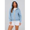 imagePRETTYGARDEN Hoodies for Women Sweatshirt Zip Up Hoodie Fall Fashion 2025 Trendy Long Sleeve Jackets Winter Clothing OutfitsSky Blue