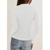 imagePRETTYGARDEN Womens 2025 Fall Cardigan Sweaters Lightweight Long Sleeve Button up Ribbed Knit Tops Winter Fashion ClothesWhite