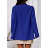 imagePRETTYGARDEN Fall 2025 Blazers for Women Business Casual Long Sleeve Lapel Pockets Dressy Suit Jackets Work Office ClothesRoyal Blue