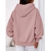imagePRETTYGARDEN Womens 2025 Fall Fashion Oversized Hoodies Sweatshirt Fleece Long Sleeve Going Out Tops Trendy Winter ClothingPink