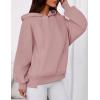 imagePRETTYGARDEN Womens 2025 Fall Fashion Oversized Hoodies Sweatshirt Fleece Long Sleeve Going Out Tops Trendy Winter ClothingPink