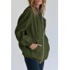 imagePRETTYGARDEN Womens 2025 Zip Up Y2K Hoodies Casual Long Sleeve Sweatshirts Fall Spring Track Jackets with PocketsArmy Green