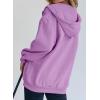 imagePRETTYGARDEN Womens 2025 Zip Up Y2K Hoodies Casual Long Sleeve Sweatshirts Fall Spring Track Jackets with PocketsLight Purple