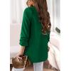imagePRETTYGARDEN Womens Casual Blazer 2025 Spring Fall Fashion Long Sleeve Open Front Work Office Suit JacketsGreen