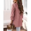 imagePRETTYGARDEN Womens Casual Blazer 2025 Spring Fall Fashion Long Sleeve Open Front Work Office Suit JacketsPink