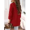 imagePRETTYGARDEN Womens Casual Blazer 2025 Spring Fall Fashion Long Sleeve Open Front Work Office Suit JacketsRed
