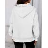 imagePRETTYGARDEN Womens Oversized Hoodies Fleece Sweatshirts Fall Fashion 2025 Long Sleeve Pullover Tops Y2k Winter ClothesWhite