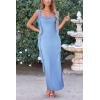 imagePRETTYGARDEN Womens 2025 Summer Wedding Guest Dress Sleeveless Ruffle Formal Cocktail Party Maxi Bodycon DressesLight Blue