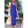 imagePRETTYGARDEN Womens 2025 Summer Wedding Guest Dress Sleeveless Ruffle Formal Cocktail Party Maxi Bodycon DressesRoyal Blue