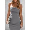 imagePRETTYGARDEN Womens Summer Bodycon Maxi Tube Dress Ribbed Strapless Side Slit Long Going Out Casual Elegant Party DressesGrey