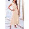 imagePRETTYGARDEN Two Piece Skirt Set for Women 2025 Summer Spring Dressy Casual Knit Travel Vacation Matching Lounge OutfitsBeige