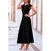 imagePRETTYGARDEN Two Piece Skirt Set for Women 2025 Summer Spring Dressy Casual Knit Travel Vacation Matching Lounge OutfitsBlack