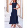 imagePRETTYGARDEN Two Piece Skirt Set for Women 2025 Summer Spring Dressy Casual Knit Travel Vacation Matching Lounge OutfitsDark Blue