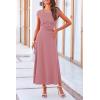 imagePRETTYGARDEN Two Piece Skirt Set for Women 2025 Summer Spring Dressy Casual Knit Travel Vacation Matching Lounge OutfitsDusty Pink