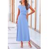 imagePRETTYGARDEN Two Piece Skirt Set for Women 2025 Summer Spring Dressy Casual Knit Travel Vacation Matching Lounge OutfitsLight Blue