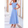 imagePRETTYGARDEN Two Piece Skirt Set for Women 2025 Summer Spring Dressy Casual Knit Travel Vacation Matching Lounge OutfitsLight Blue