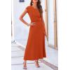 imagePRETTYGARDEN Two Piece Skirt Set for Women 2025 Summer Spring Dressy Casual Knit Travel Vacation Matching Lounge OutfitsOrange