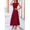 imagePRETTYGARDEN Two Piece Skirt Set for Women 2025 Summer Spring Dressy Casual Knit Travel Vacation Matching Lounge OutfitsWine Red