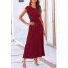 imagePRETTYGARDEN Two Piece Skirt Set for Women 2025 Summer Spring Dressy Casual Knit Travel Vacation Matching Lounge OutfitsWine Red