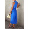 imagePRETTYGARDEN Womens 2025 Summer Satin Dress Elegant Sleeveless Mock Neck Cocktail Party Maxi DressesBrilliant Blue