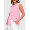 imagePRETTYGARDEN Womens 2025 Summer Sweater Vest Sleeveless Knit Cardigan Button Down Tank Tops Trendy Business Casual OutfitsLight Pink