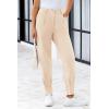 imagePRETTYGARDEN Womens Dress Pants Business Casual 2025 Trendy High Waisted Ankle Length Dressy Trousers Slacks Work ClothesBeige