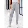 imagePRETTYGARDEN Womens Dress Pants Business Casual 2025 Trendy High Waisted Ankle Length Dressy Trousers Slacks Work ClothesGrey