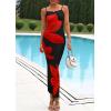 imagePRETTYGARDEN Womens Floral Maxi Dress Summer 2025 Sexy Spaghetti Strap Slip Bodycon Mesh Beach Vacation DressesBlack