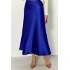 imagePRETTYGARDEN Womens Satin Skirts Dressy Casual 2025 Fall High Waisted Cocktail Wedding Flowy Elegant A Line Midi SkirtRoyal Blue