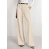imagePRETTYGARDEN Womens Wide Leg Dress Pants 2025 Business Casual Flowy Work Palazzo Pants High Waisted Slacks TrousersBeige