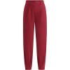 imagePRETTYGARDEN Womens Dress Pants Business Casual 2025 Trendy High Waisted Ankle Length Dressy Trousers Slacks Work ClothesWine Red