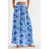 imagePRETTYGARDEN Womens 2025 Summer Wide Leg Palazzo Pants High Waisted Flowy Pockets Trendy Casual Lounge Boho Beach TrousersPrint Blue