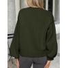 imagePRETTYGARDEN Womens 2025 Winter Cardigan Sweaters Trendy Chunky Knit Long Sleeve Button Up Casual Warm Fall Jackets CoatsArmy Green