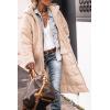 imagePRETTYGARDEN Womens 2025 Winter Fashion Clothes Oversized Shearling Fleece Long Coats JacketsBeige