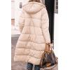 imagePRETTYGARDEN Womens 2025 Winter Fashion Clothes Oversized Shearling Fleece Long Coats JacketsBeige