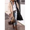 imagePRETTYGARDEN Womens 2025 Winter Fashion Clothes Oversized Shearling Fleece Long Coats JacketsBlack