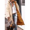 imagePRETTYGARDEN Womens 2025 Winter Fashion Clothes Oversized Shearling Fleece Long Coats JacketsBrown