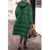 imagePRETTYGARDEN Womens 2025 Winter Fashion Clothes Oversized Shearling Fleece Long Coats JacketsDark Green