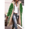 imagePRETTYGARDEN Womens 2025 Winter Fashion Clothes Oversized Shearling Fleece Long Coats JacketsGreen
