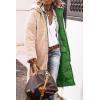 imagePRETTYGARDEN Womens 2025 Winter Fashion Clothes Oversized Shearling Fleece Long Coats JacketsGreen