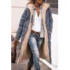 imagePRETTYGARDEN Womens 2025 Winter Fashion Clothes Oversized Shearling Fleece Long Coats JacketsGrey Blue