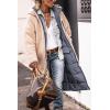 imagePRETTYGARDEN Womens 2025 Winter Fashion Clothes Oversized Shearling Fleece Long Coats JacketsGrey Blue