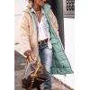 imagePRETTYGARDEN Womens 2025 Winter Fashion Clothes Oversized Shearling Fleece Long Coats JacketsGrey Green
