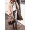 imagePRETTYGARDEN Womens 2025 Winter Fashion Clothes Oversized Shearling Fleece Long Coats JacketsLight Army Green