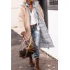 imagePRETTYGARDEN Womens 2025 Winter Fashion Clothes Oversized Shearling Fleece Long Coats JacketsLight Grey