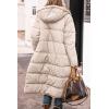 imagePRETTYGARDEN Womens 2025 Winter Fashion Clothes Oversized Shearling Fleece Long Coats JacketsLight Khaki