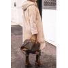 imagePRETTYGARDEN Womens 2025 Winter Fashion Clothes Oversized Shearling Fleece Long Coats JacketsNavy