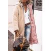 imagePRETTYGARDEN Womens 2025 Winter Fashion Clothes Oversized Shearling Fleece Long Coats JacketsPink